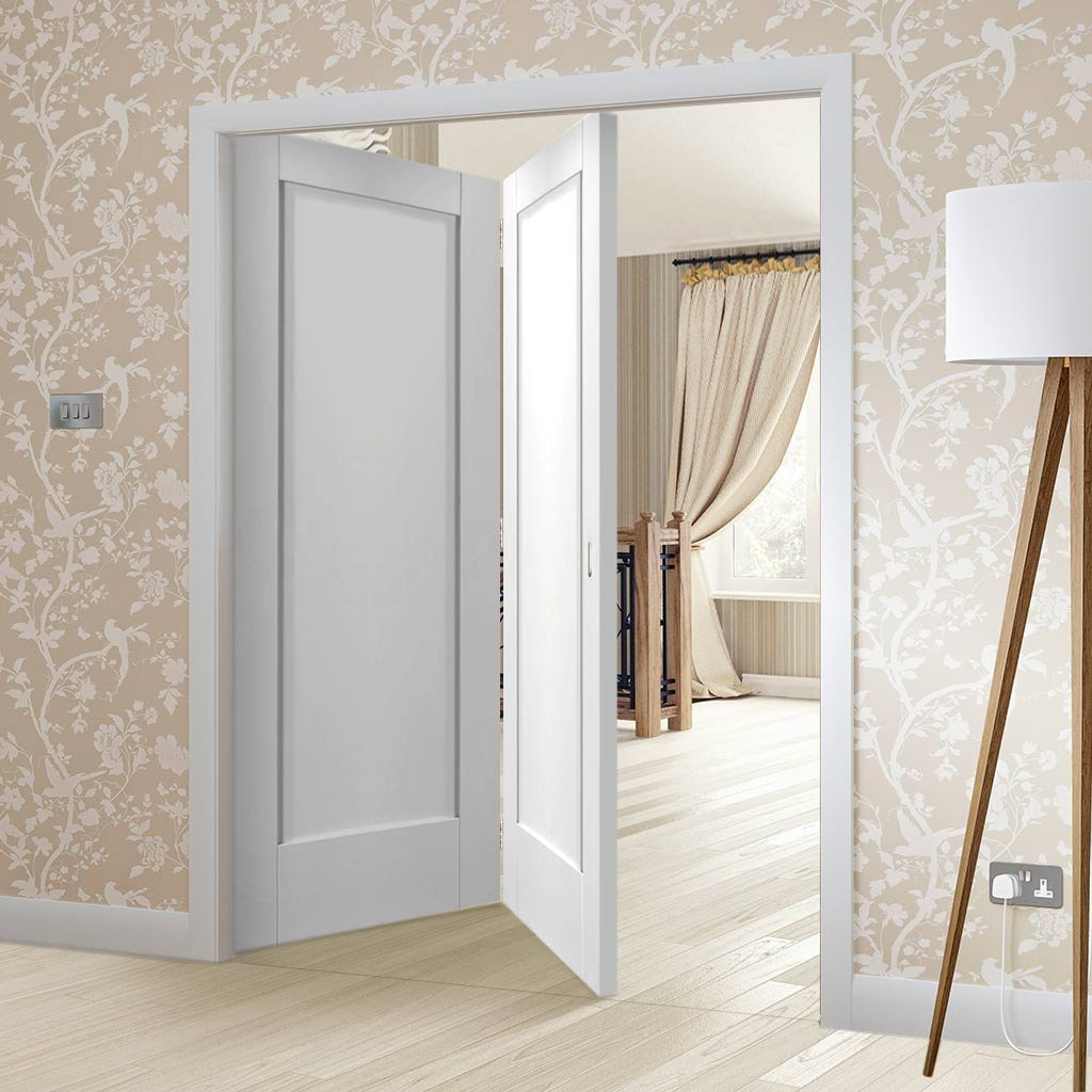 Two Folding Doors & Frame
