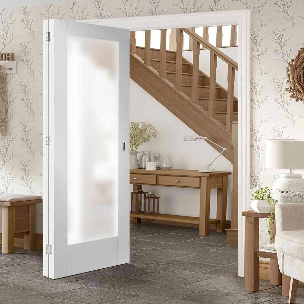 Two Folding Doors & Frame